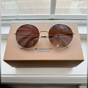 Burberry Sunglasses Light Gold For Women